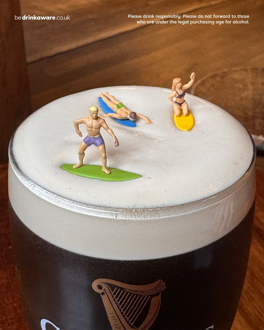 Guinness social media ad